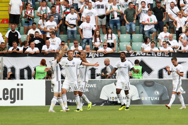 Legia - Zagłębie 2:1 (1:0) - Legia lepsza w meczu przyjaźni