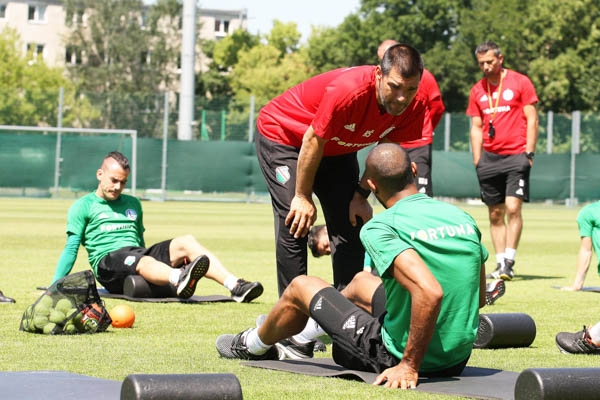 Lżejszy trening po meczu z Viitorulem