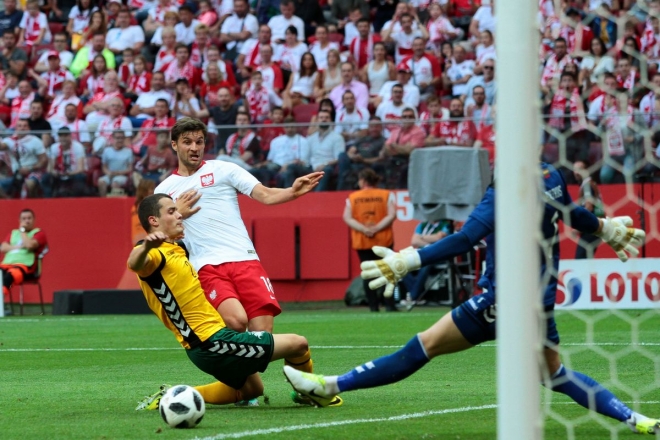 Polska - Litwa 4:0 (2:0) - Dobry prognostyk przed mundialem