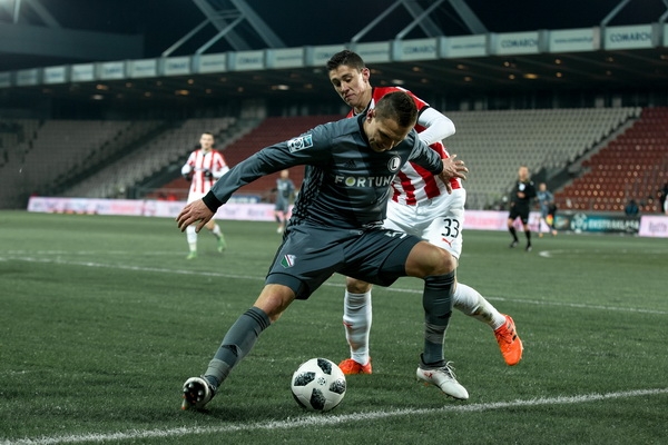 Cracovia - Legia Warszawa 0:0 - Dużo walki, żadnych goli