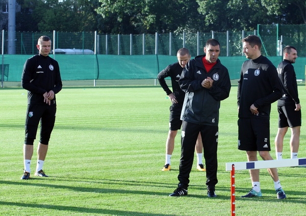 Trwają przygotowania przed meczem z Cracovią