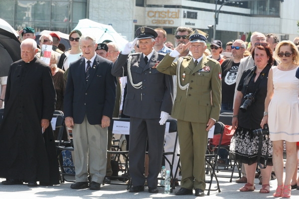 Zdjęcia z obchodów 73. rocznicy Powstania Warszawskiego