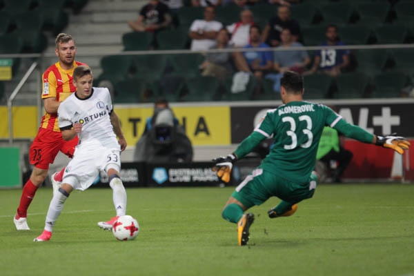 Legia - Korona 1:1 (0:0) - Dżin(o) wyczarował punkt z mistrzami