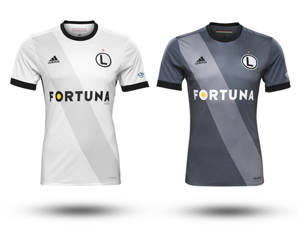 Legia Warszawa prezentuje nowe stroje