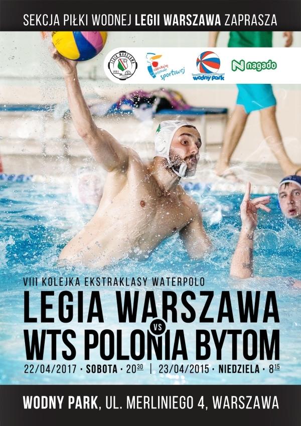 Waterpoliści zagrają na Warszawiance