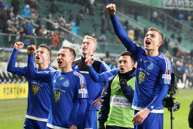 Fotoreportaże z meczu z Ruchem
