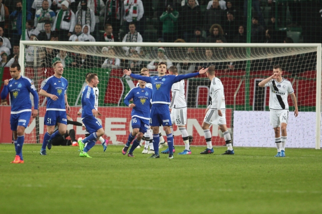 Legia - Ruch 1:3 (0:2) - Porażka kiedyś musi nadejść...