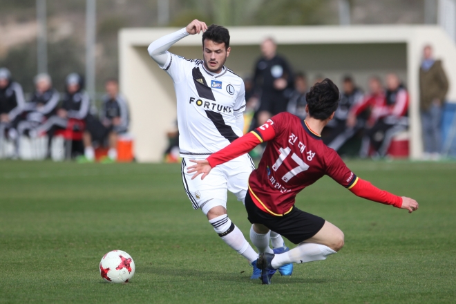 Sparing: Legia - Daejeon 1:0 (1:0) - 