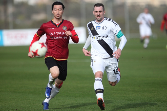 Sparing: Legia - Daejeon 1:0 (1:0) - 