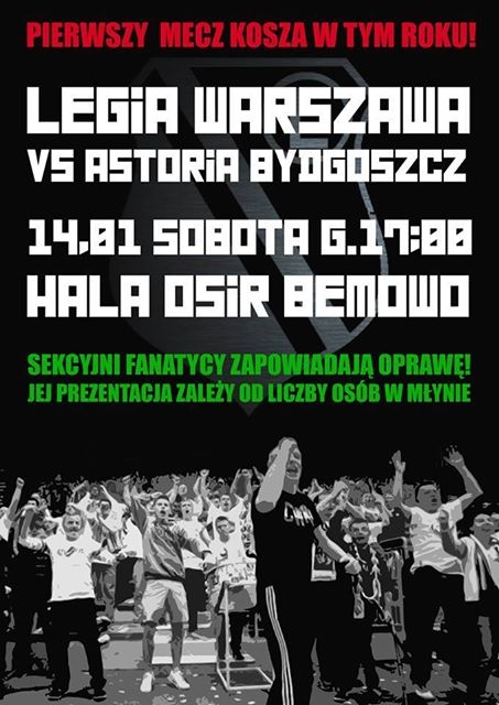 Sekcyjni Fanatycy zapraszają na mecz koszykówki