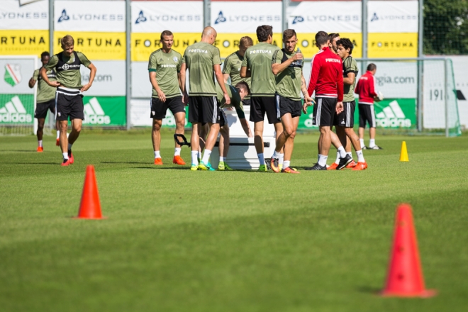 Środowy trening w okrojonym składzie