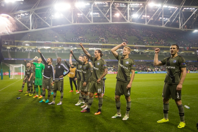 Fotoreportaż z meczu z FC Dundalk