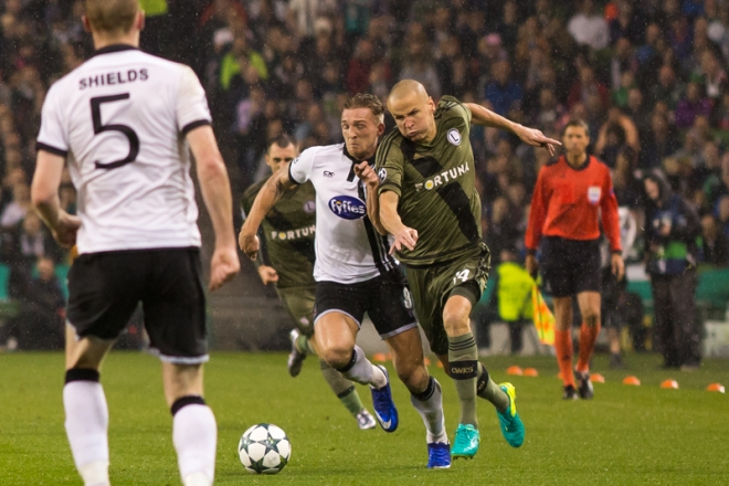 Fotoreportaż z meczu z FC Dundalk