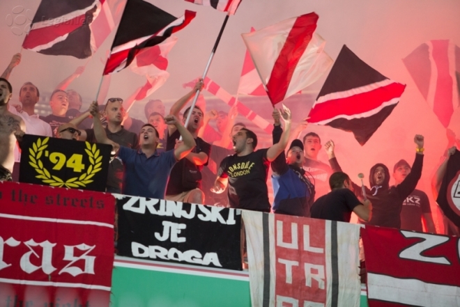 Fotoreportaże z meczu ze Zrinjskim