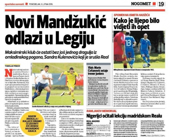 Sandro Kulenović i Tin Matić już w Warszawie