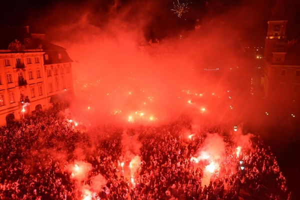Tak Warszawa świętowała mistrzostwo Polski!