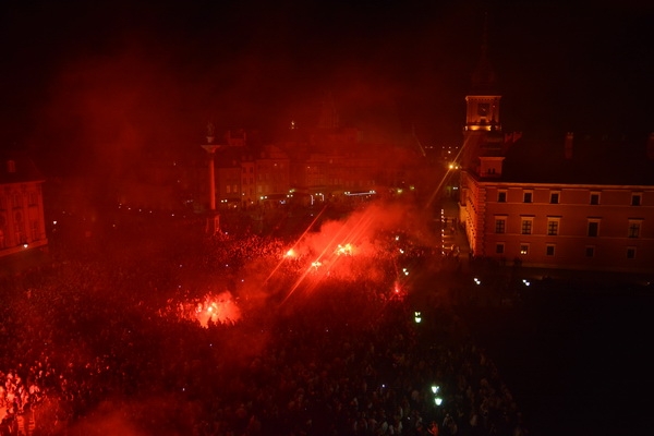 Tak Warszawa świętowała mistrzostwo Polski!