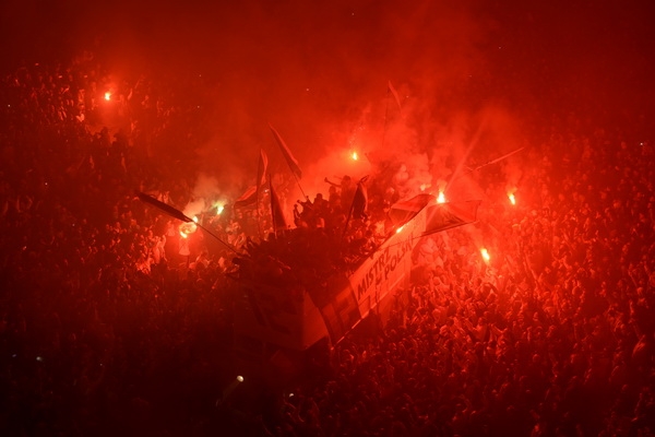 Tak Warszawa świętowała mistrzostwo Polski!