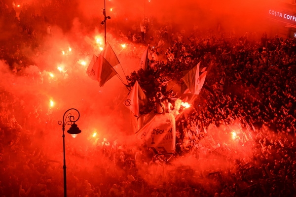 Tak Warszawa świętowała mistrzostwo Polski!