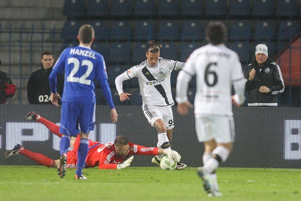 Ruch - Legia 0:0 - Zamiast piątki jedynie słaba trója