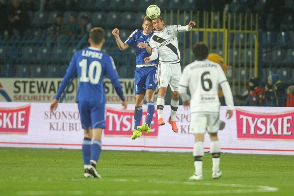 Ruch - Legia 0:0 - Zamiast piątki jedynie słaba trója