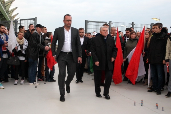 Stadion Legii z Trybuną Lucjana Brychczego (akt. wideo)