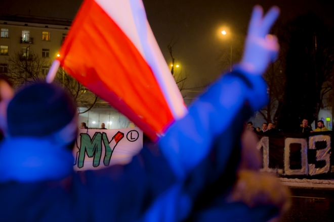 Kibice Legii upamiętnili Dzień Pamięci Żołnierzy Wyklętych