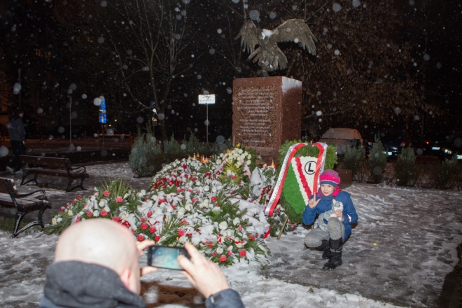 Kibice Legii upamiętnili Dzień Pamięci Żołnierzy Wyklętych