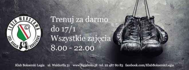 Darmowe treningi bokserskie