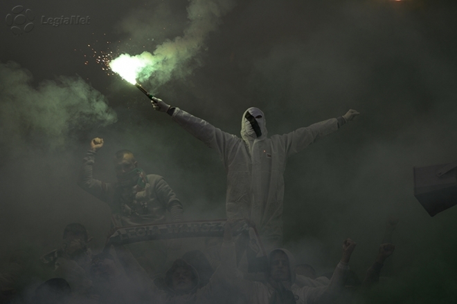 Legia - Śląsk 1:0 - Wygrana w blasku jubileuszu ultrasów