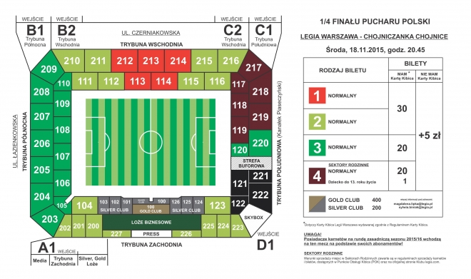 PP: 11 tys. zajętych miejsc na mecz z Chojniczanką