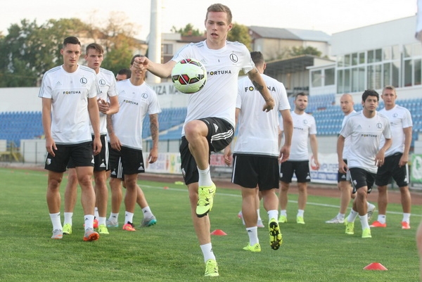 Piłkarze Legii trenowali na stadionie FC Botosani