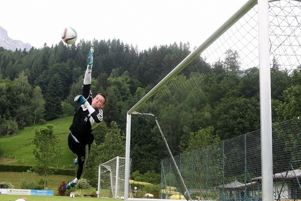 Leogang: Poranny trening bramkarzy