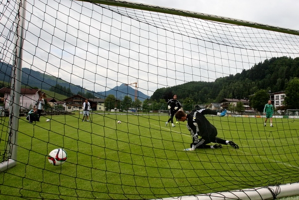 Leogang: Poranny trening bramkarzy