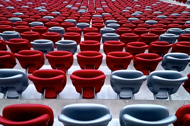 Hokeiści popularyzowali hokej na Stadionie Narodowym - WIDEO