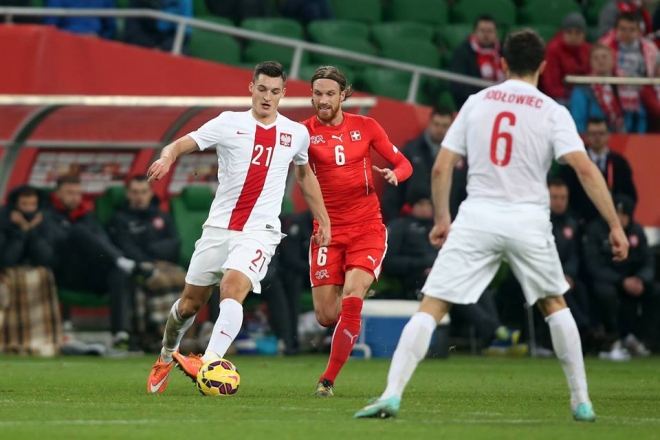 Polska - Szwajcaria 2:2 (1:1). Występ czterech legionistów!