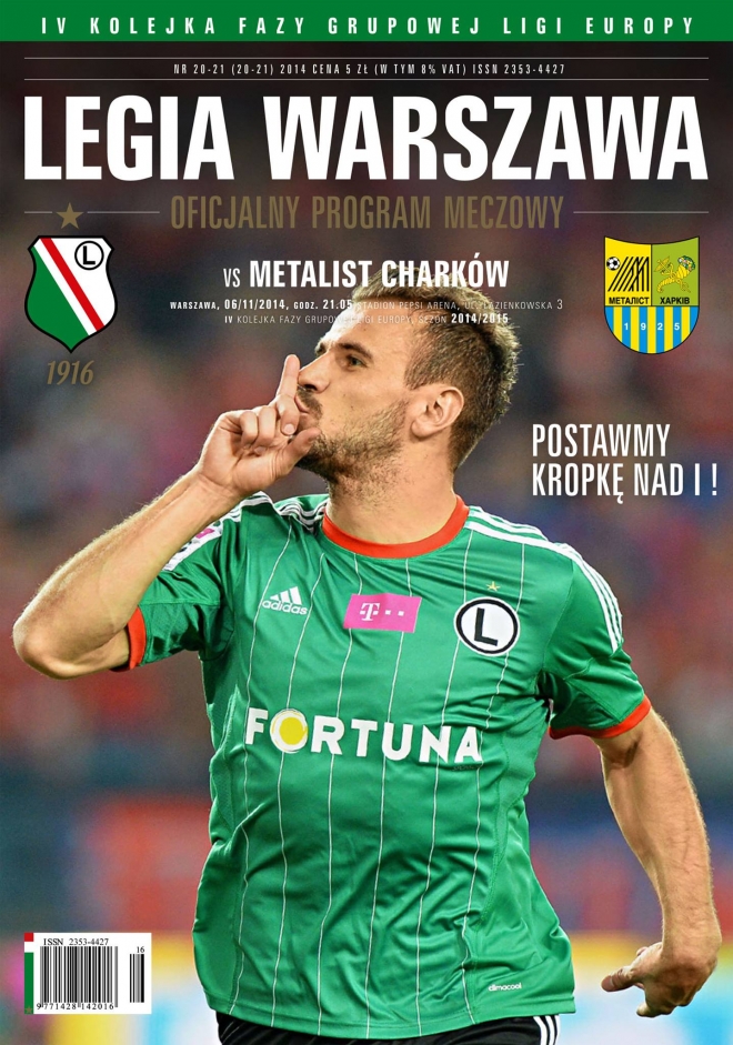 Program meczowy na Metalist z Przeglądem Sportowym