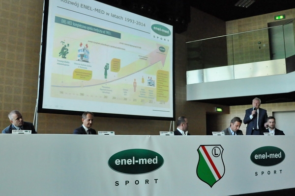 Współpraca Legii i ENEL-MED, zniżki dla kibiców