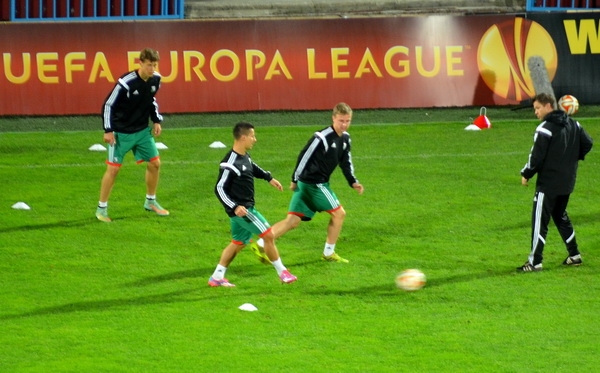 Piłkarze Legii trenowali na stadionie Trabzonsporu