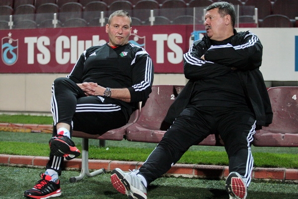 Piłkarze Legii trenowali na stadionie Trabzonsporu