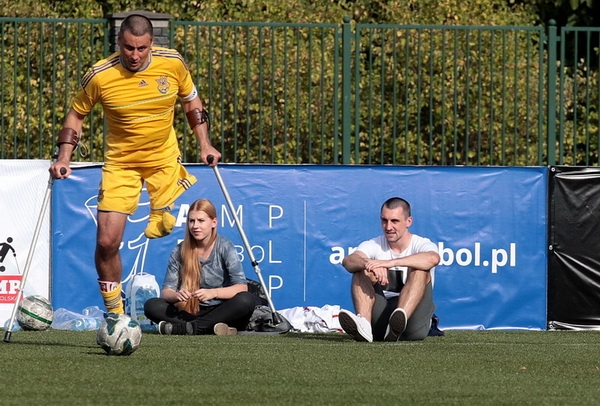 Kucharczyk i Rzeźniczak kibicowali na AmpFutbolu