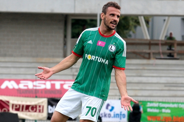 Podbeskidzie Bielsko-Biała - Legia Warszawa 2:1 (2:1) - Samotny Sa