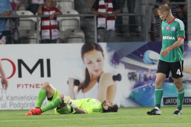 Fotoreportaże z meczu z Cracovią