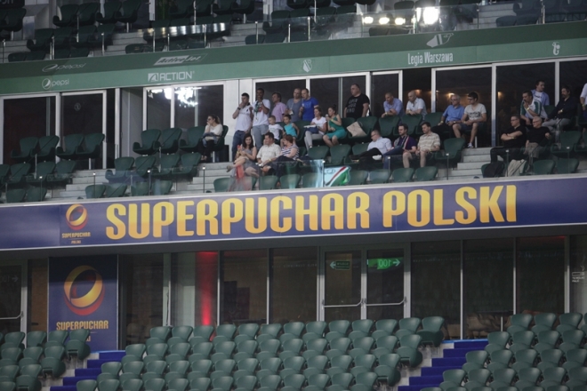 Fotoreportaże z meczu z Hapoelem