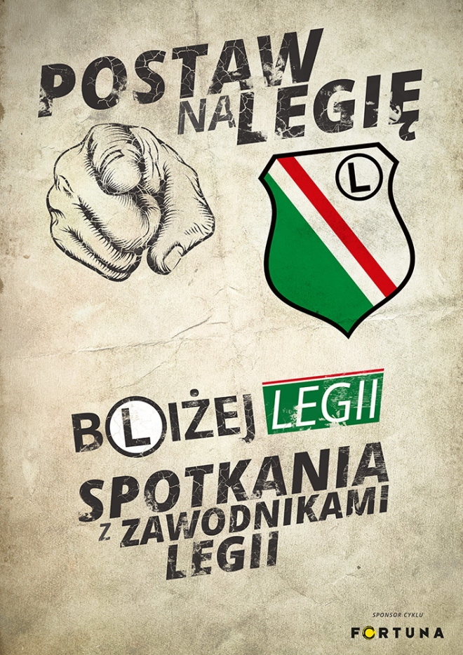 B(L)iżej Legii - Spotkanie z Jakubem Rzeźniczakiem