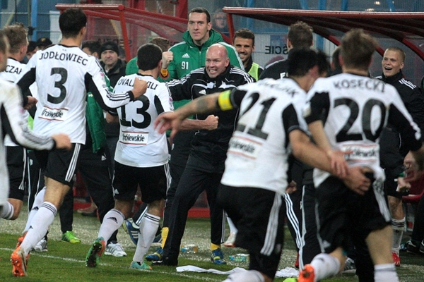 Piast Gliwice - Legia Warszawa 1:2 (1:1) - Wygrana rzutem na taśmę