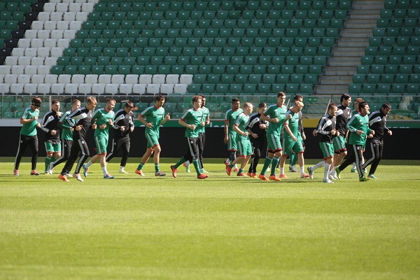 Zamknięty trening legionistów