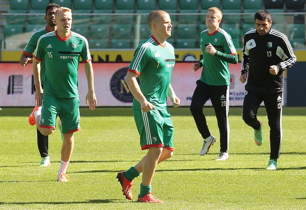 Zamknięty trening legionistów