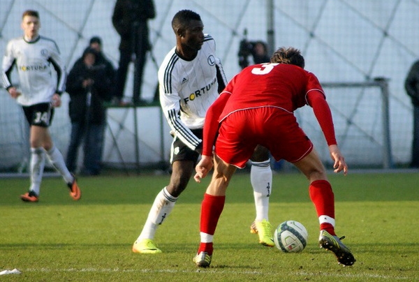 Legia Warszawa - Bytovia Bytów 2:0 - Gole Dwaliszwilego i Babangidy