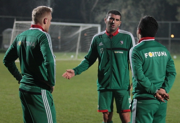 Popołudniowy trening w grupach